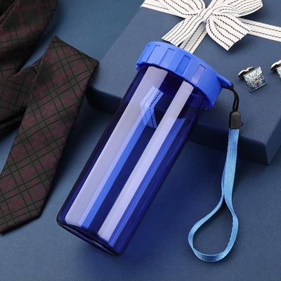 PEYNIR Anti-fall water cup fitness sports portable water cup color optional suitable for family outdoor use 430mlRoyalBlue