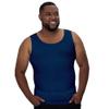 QORE LOGIQ Gynecomastia Compression Shirts for Men - Sleeveless Slimming Undershirts Tummy Control and Body Shaper Tank Top Navy XL view 1