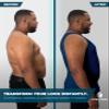 QORE LOGIQ Gynecomastia Compression Shirts for Men - Sleeveless Slimming Undershirts Tummy Control and Body Shaper Tank Top Navy XL view 3