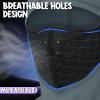Kids Balaclava Ski Mask (with Breathable Holes) Windproof Winter Fleece Neck Face Warmer Boys Girls Dark Gray view 2