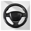 FUERU Car Steering Wheel Cover Set Car Steering Wheel Cover Wood Grain Leather Soft and Breathable Car Interior (Color : 5#) view 1
