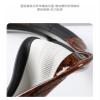 FUERU Car Steering Wheel Cover Set Car Steering Wheel Cover Wood Grain Leather Soft and Breathable Car Interior (Color : 5#) view 4