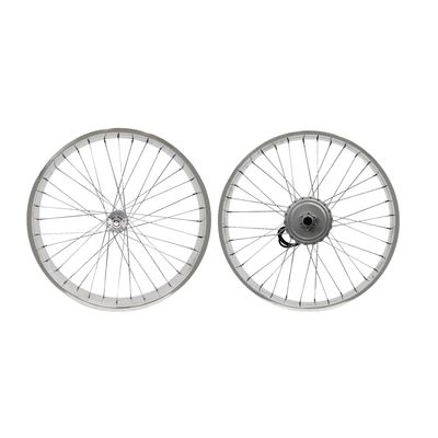 TRACER 26" Electric Bike with 48V 800W Motor Aluminum double Polish FAT Rim Wheel Set,Compatible with Disc Brake