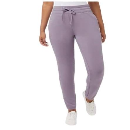 32 Degrees Ladies' Double Soft Jogger | Purple, Rebecca Violet, X-Small