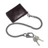 Ahiller Wallet Chain for Men, Lockable Carabiner with Tungsten Steel Taper, Heavy Duty Chain for Key Pocket Belt (QK-Black-1P) view 4