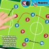 Torlam Magnetic Soccer Coaching Board Dry Erase Soccer Tactics Clipboard for Coach, Whiteboard Clipboard Football Soccer Training Gear Kit Coach Equipment Accessories 24 Magnets, Double-Sided view 3