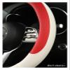 FUERU Car Steering Wheel Cover Set Car Steering Wheel Cover Breathable Leather Comfort Shock-Absorbing Car Interior (Color : 5#) view 4