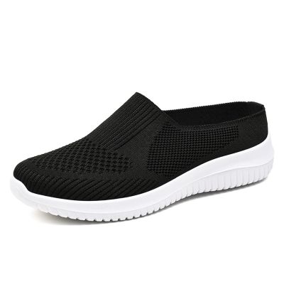 DHAEY Orthopedic Sneakers for Women Diabetes Swollen Feet Wide Size Comfort Soft Slippers Comfortable Casual Fashion Sneaker Walking Shoes (Color : Black, Size : 5.5)