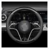 FUERU Car Steering Wheel Cover Set Car Steering Wheel Cover Breathable Leather Ultra-Thin Comfortable Car Interior Accessories (Color : 4#) view 1