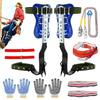 Homaisson Tree Climbing Spikes Set, Adjustable Tree Climbing Spikes, Portable Tree Climbing Gears with Safety Belt, Climbing Tool for Hunting Observation, Fruit Picking view 1