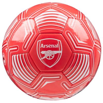 Arsenal F.C. Soccer Ball for Adults Teenagers Kids Training Soccer Size 3, 4 or 5 - Arsenal Merchandise (Red Logo, Size 3)
