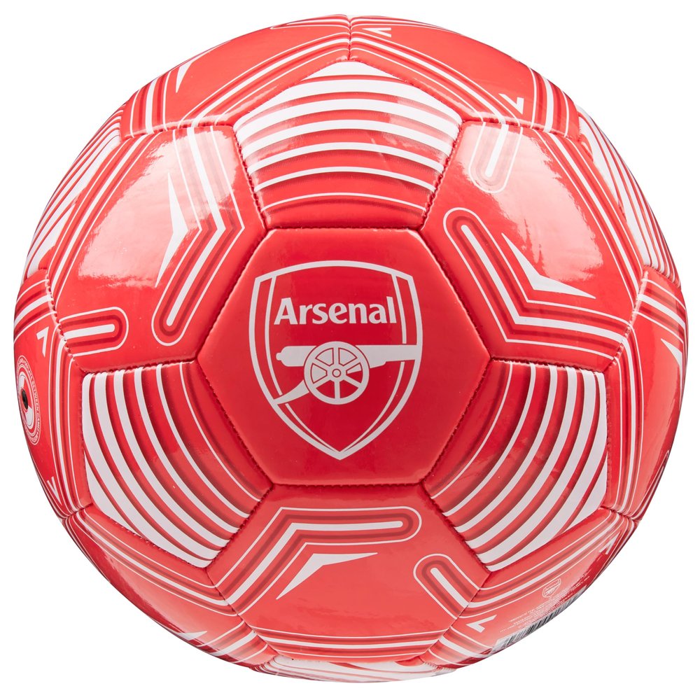 Arsenal F.C. Soccer Ball for Adults Teenagers Kids Training Soccer Size 3, 4 or 5 - Arsenal Merchandise (Red Logo, Size 3)