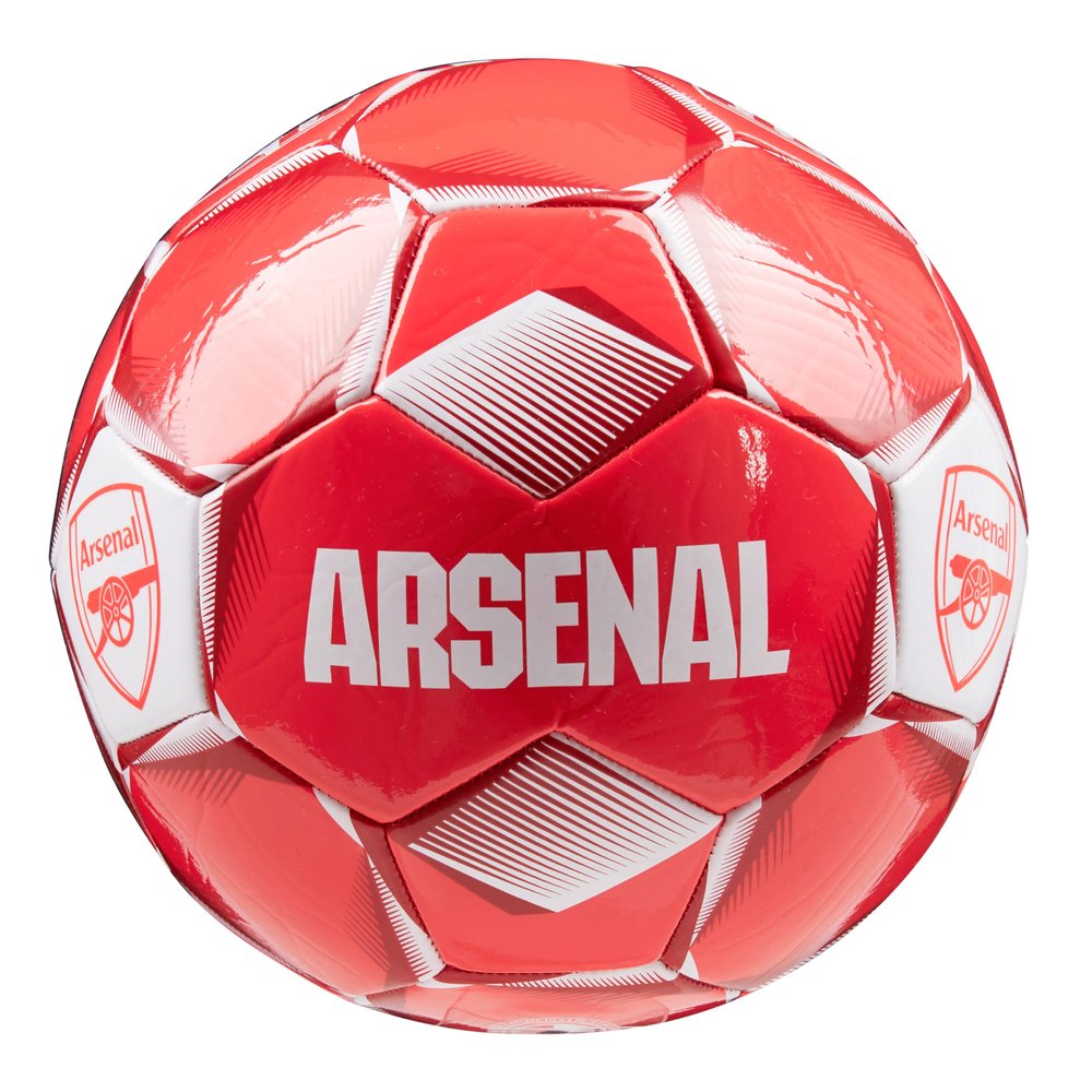Arsenal F.C. Soccer Ball for Adults Teenagers Kids Training Soccer Size 3, 4 or 5 - Arsenal Merchandise (Red, Size 5)