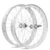 TRACER 26" Coast Brake Double Polished Fat Rim Wheel Set view 1