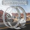 TRACER 26" Coast Brake Double Polished Fat Rim Wheel Set view 4