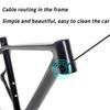 Full Carbon Fiber Bike Frame 27.5er 29er 15.5''/17''/19''Mountain Bike Frame Disc Brake Quick Release Rear Spacing 135X9mm (Color : Matte Black, Size : 27.5x15.5'') view 4