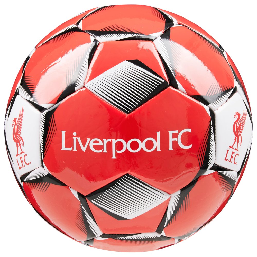 Liverpool F.C. Soccer Ball for Adults Teenagers Kids Training Soccer Size 3, 4 or 5 Liverpool Merchandise (Red, Size 4)