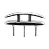 LJFMDLN Boats Cleats 5in/6in/8in for Choice, Dock Cleats, Folding Boat Cleats, 316 Stainless Steel, with Screws Pop up Boat Cleats, Rope Cleat (Size : 5 inch) view 4