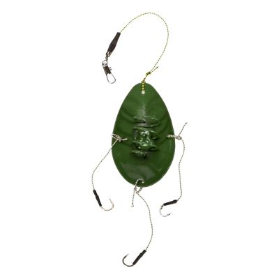 Fishing Hooks 2 Pcs Metal Bait Feeder Cage Practical Fishing Bait Cage Feeder Fishhook Anti Hanging Bottom Accessories Fishing Tackle Supplies for Bass Trout Saltwater Freshwater Fishing Tackle ( Colo
