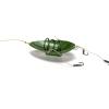 Fishing Hooks 2 Pcs Metal Bait Feeder Cage Practical Fishing Bait Cage Feeder Fishhook Anti Hanging Bottom Accessories Fishing Tackle Supplies for Bass Trout Saltwater Freshwater Fishing Tackle ( Colo view 4