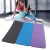 All Purpose 1/2-Inch High Density Anti-Tear Extra Thick Exercise Yoga Mat for Men & Women, Non Slip Exercise Mat for Home Yoga, Pilates, Stretching, Floor & Fitness Workouts Purple view 4