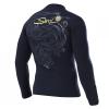 clhjinruoliu Men's 5MM Neoprene Wetsuits Top Jacket, Front Zipper Long Sleeves Diving Suit,L view 2