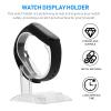 Cabilock 2pcs Acrylic Watch Holder Transparent Jewelry Organizer Base for Displaying Watches Easy to Install and Store for Men and Women Stable and Stylish Showcase view 3
