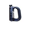HUFFA Attach Plasctic Shackle Carabiner D-Ring Clip Webbing Backpack Buckle Snap Lock Grimlock Camp Hike Mountain Climb Outdoor (Color : Black) view 1