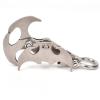 HUFFA Folding Gravity Grab Hook Outdoor Rock Climbing Rescue Claw Survival Mountaineering Hook Tool Multifunctional Stainless Steel view 3