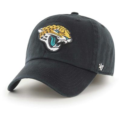 47 Men's Black Jacksonville Jaguars Franchise Logo Fitted Hat