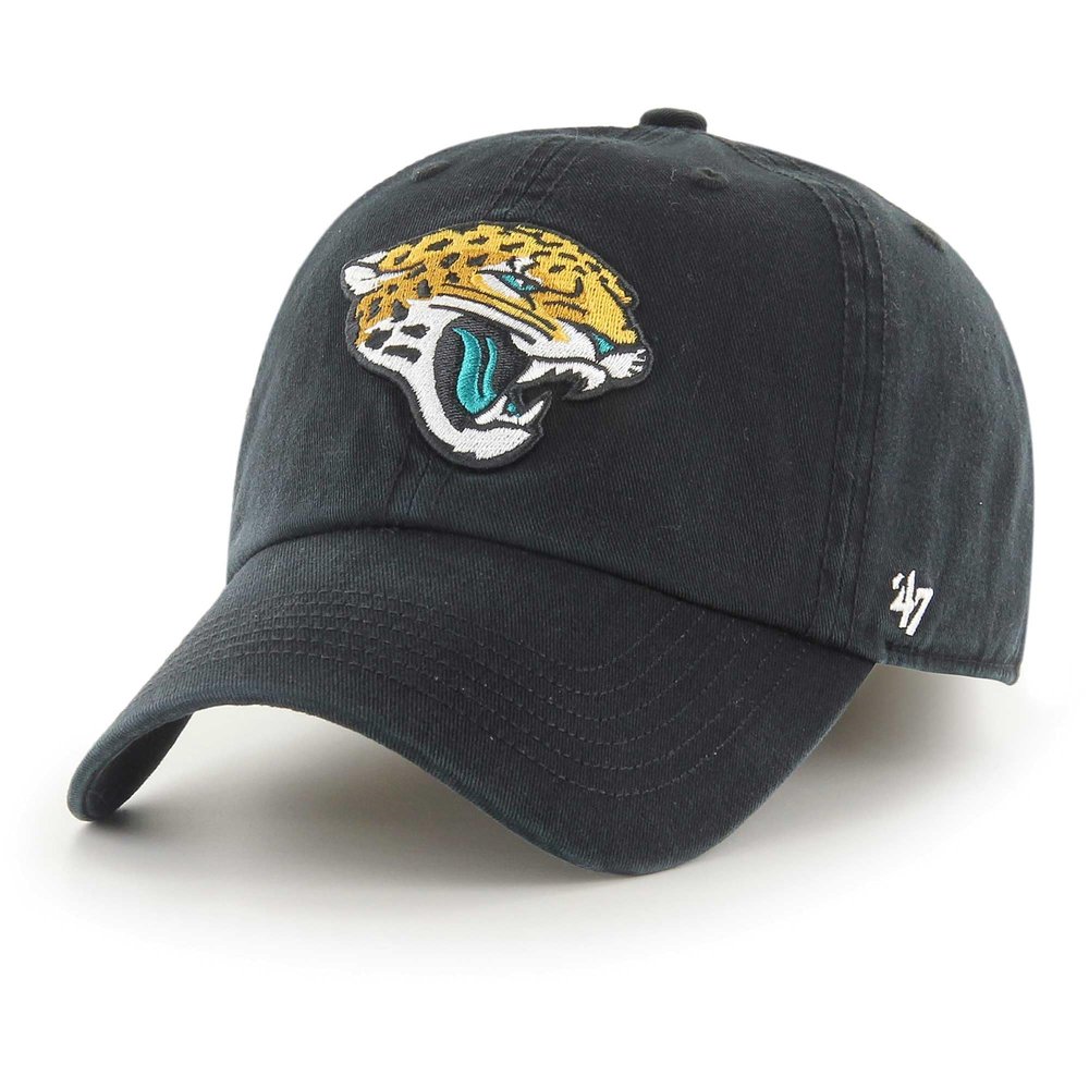47 Men's Black Jacksonville Jaguars Franchise Logo Fitted Hat