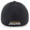47 Men's Black Jacksonville Jaguars Franchise Logo Fitted Hat view 2