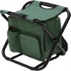 Camping Chair, Beach Chair Folding Folding Chair 2-in-1 Folding Fishing Chair Bag Camping Fishing Chair Stable Comfortable Stool Portable Backpack Seat Bag Economic Fishing Chair ( Color : Cream ) view 1