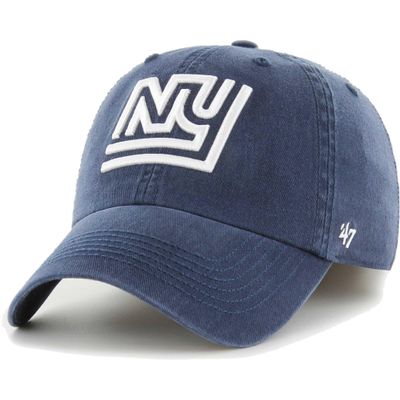 47 Men's Navy New York Giants Gridiron Classics Franchise Legacy Fitted Hat