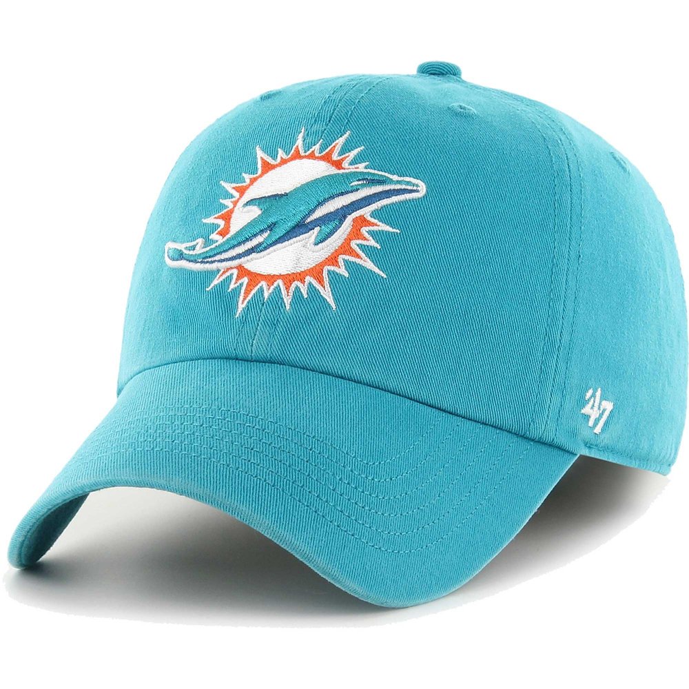 47 Men's Aqua Miami Dolphins Franchise Logo Fitted Hat