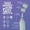 asobu Bestie Water Bottle, Cute Collectible Character, Leak Proof, BPA Free view 3