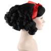 HPO Adult Women's Black Fairytale Wig, Best for Halloween, Flame-retardant Synthetic Fiber HW-1373-A view 4