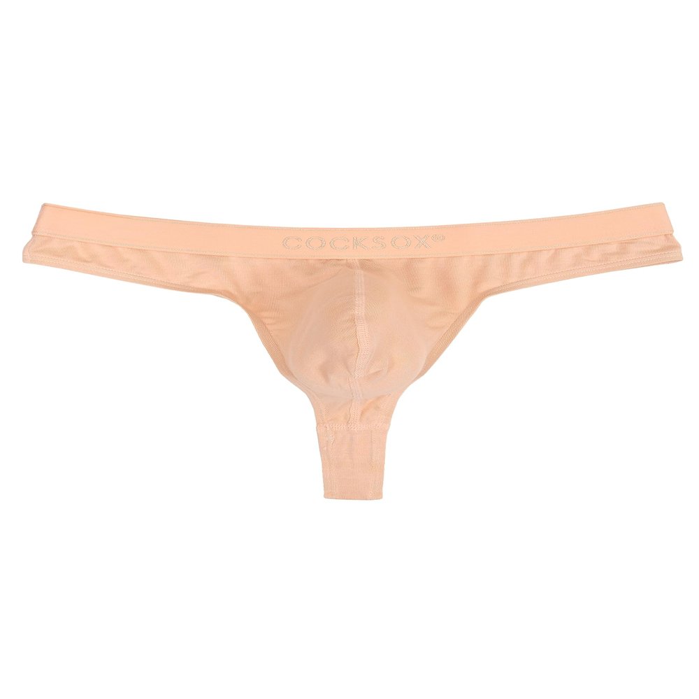 Cocksox Men's Modal Snug Pouch Thong, CX05MD, Sandstone, S