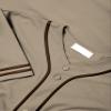 DIGITMON Men's Baseball Jersey Button Down Premium Two-Striped T Shirts Sports Uniform, KHAKIBROWN X-Large view 4