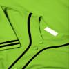 DIGITMON Men's Baseball Jersey Button Down Premium Two-Striped T Shirts Sports Uniform, NEONBLACK X-Large view 4