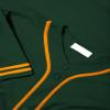 DIGITMON Men's Baseball Jersey Button Down Premium Two-Striped T Shirts Sports Uniform, FGREENGOLD 2X-Large view 4