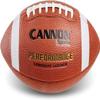 Cannon Sports Official Size Football - Composite Leather Football with Extra Grip & Durable Construction for All-Weather Play  Regulation Size Ball with Pump (Orange/White, Official) view 4