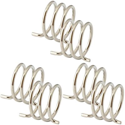 INOOMP 6pcs Spring Kit for Mountain Bike Brake Arm Clips Steel Brake Springs for Road Integrated Forming Lightweight High Strength Easy Installation