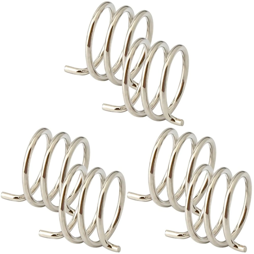 INOOMP 6pcs Spring Kit for Mountain Bike Brake Arm Clips Steel Brake Springs for Road Integrated Forming Lightweight High Strength Easy Installation