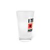 Beer Glass Pint 16oz Hilarious Dad Jokes Periodically Comical Outfit Humorous Scrabble Leisure Family Bonding 16oz view 2