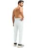 Blouty Men's Joggers Pants with Zipper Pockets Stretch Workout Athletic Sweatpants Gym Golf Joggers for Men Casual Running (White, S) view 3