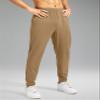 Blouty Men's Joggers Pants with Zipper Pockets Stretch Workout Athletic Sweatpants Gym Golf Joggers for Men Casual Running (Dark Khaki, S) view 2