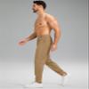 Blouty Men's Joggers Pants with Zipper Pockets Stretch Workout Athletic Sweatpants Gym Golf Joggers for Men Casual Running (Dark Khaki, S) view 3