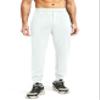 Blouty Men's Joggers Pants with Zipper Pockets Stretch Workout Athletic Sweatpants Gym Golf Joggers for Men Casual Running (White, XXL) view 2