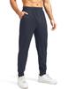 Blouty Men's Joggers Pants with Zipper Pockets Stretch Workout Athletic Sweatpants Gym Golf Joggers for Men Casual Running (Dark Grey, XXL) view 1